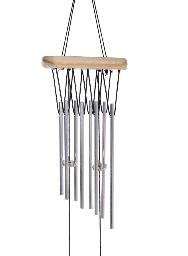 sculpmart Wind Chimes for Home Positive Energy - Hanging Bells for Home Decoration and Balcony Decor with Melody Sound (8-Pipe) - Image 3